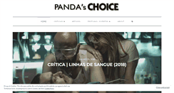 Desktop Screenshot of pandaschoice.com